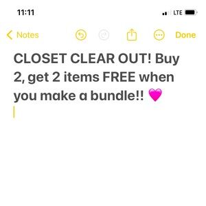 BUY 2 get 2 FREE 🩷 Bundle and SAVE!